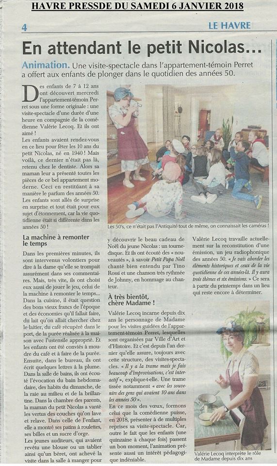 Le havre presse le petit nicolas janvier 2018