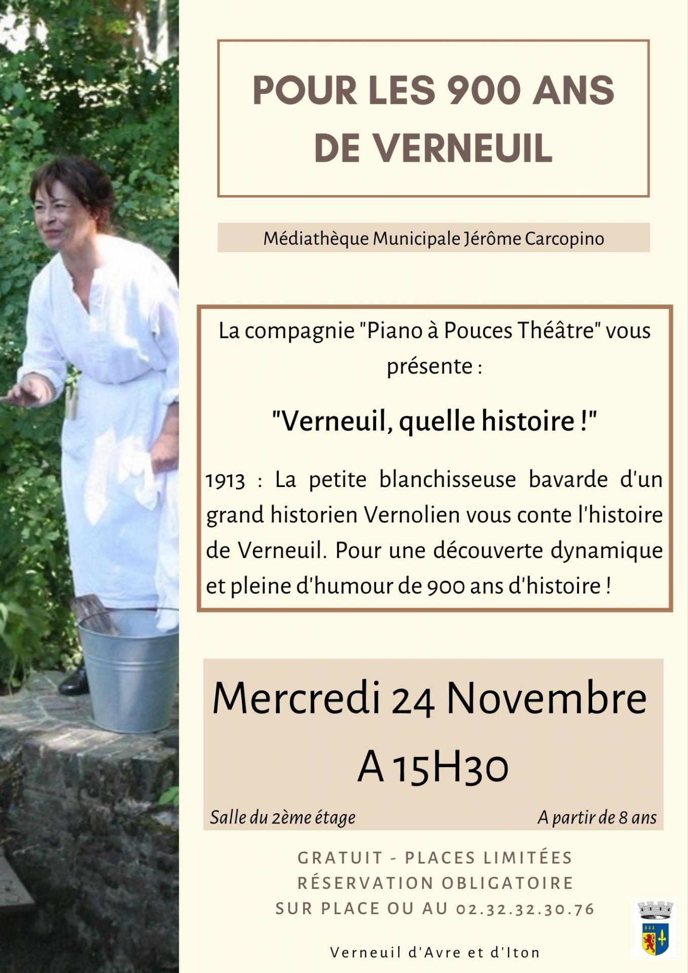 Spectacle 900 ans verneuil